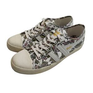 Gola x Liberty Anthropologie Sz 10 Floral Leather Fashion Sneakers Trainers